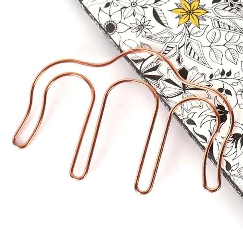 Novel Hollow Metal Music Piano Bookholder Bookmark Page Paper Clip Memo Clip School Office Stationery Bookmark