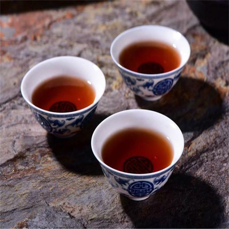 357 g Yunnan Puerh Ripe Tea Wild Puer Tea Golden Bud Puer Palace Septynių pyragų arbata