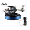 Car Perfume 1 Set Air Freshener Solar Rotating Solid Aromatherapy Helicopter Shape Fragrance Diffuser Ornament Automotive Decoration