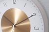Interform Norte Wall Clock CL-4090, Copper, Warm Gray, White, Sweep Movement