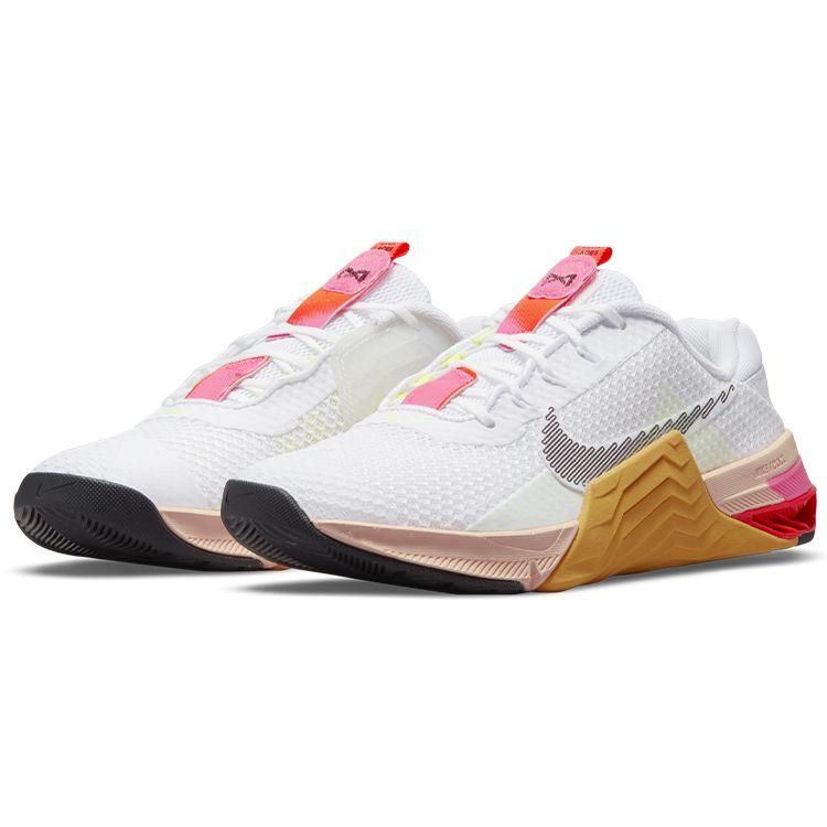 Nike Metcon 7 X Rawdacious Women Sneakers White Pollen Bright-Crimson DA9625-121