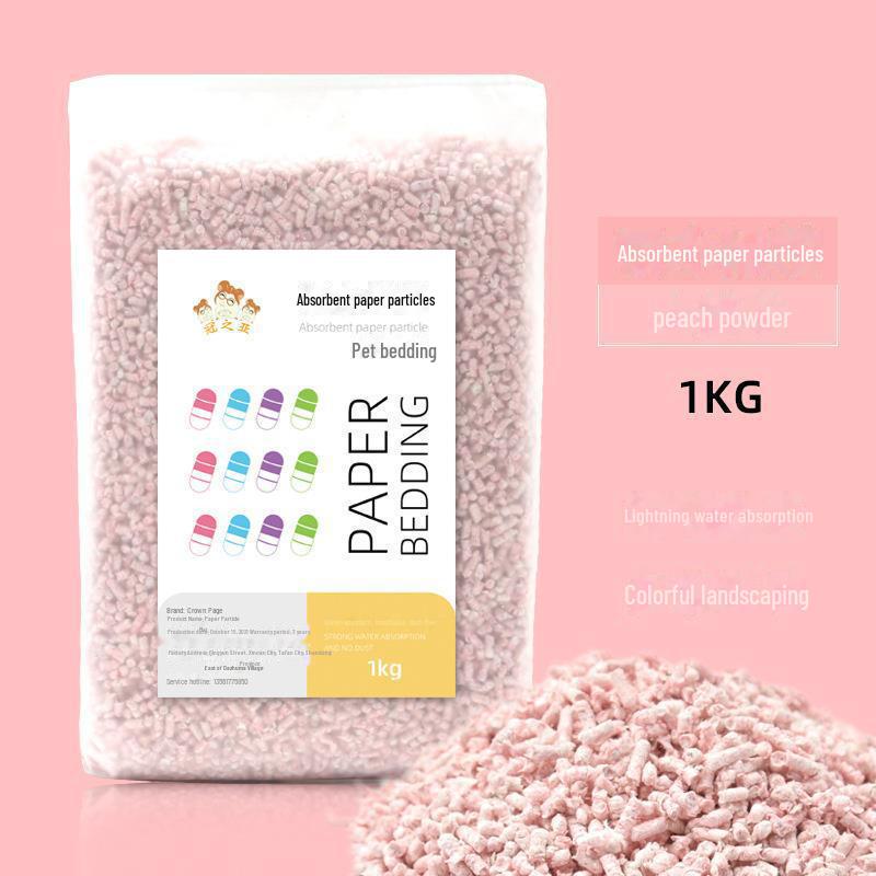 Deodorizing, Absorbent Cotton Paper Pellets for Hamster Bedding - Breathable and Warm
