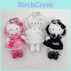 Plush Girl Lolita Keychain With Short Plush For Girls Gift Idea