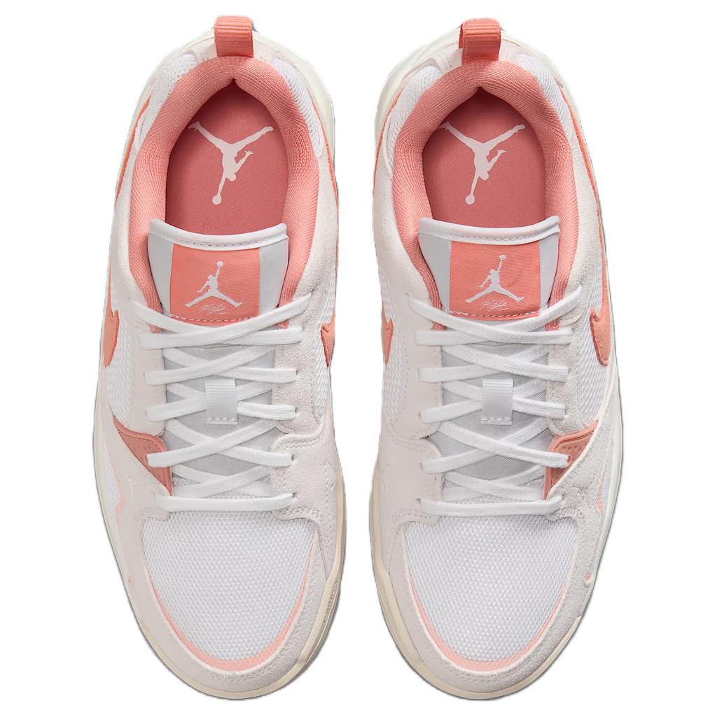 New Jordan CMFT Era Abrasion Resistant Low Top Vintage Basketball Shoes Women's White Umber HJ6778-108