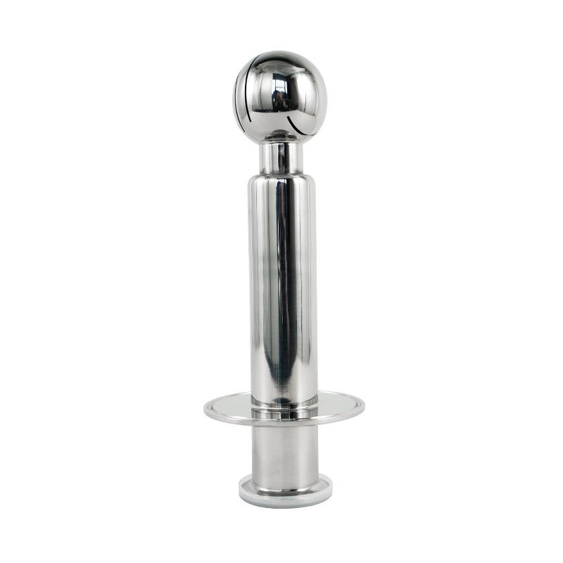 Stainless Steel Double Clamp Rotary Cleaning Ball Polisher