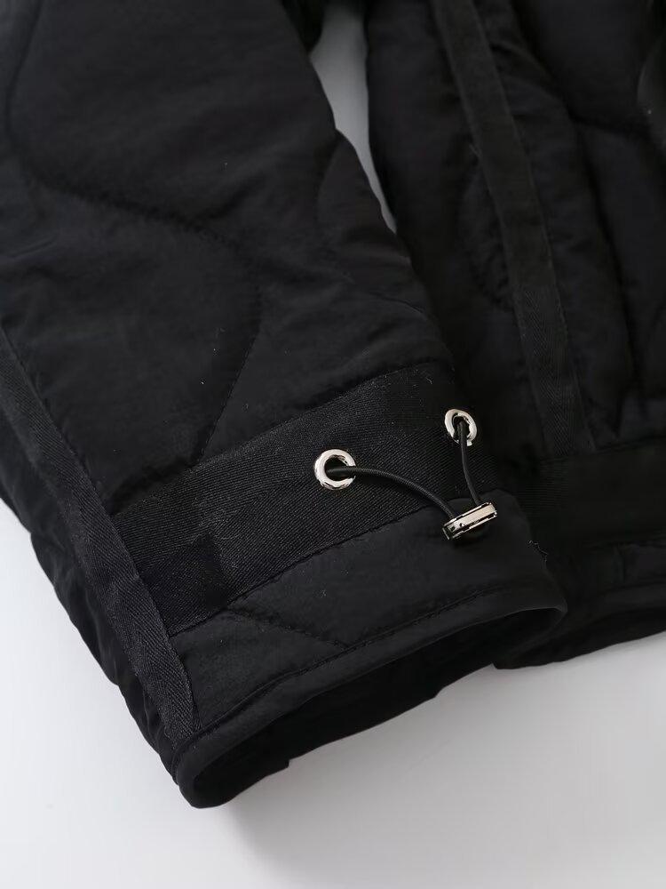 Autumn 2024 Women's European & American Style Versatile Cotton Jacket