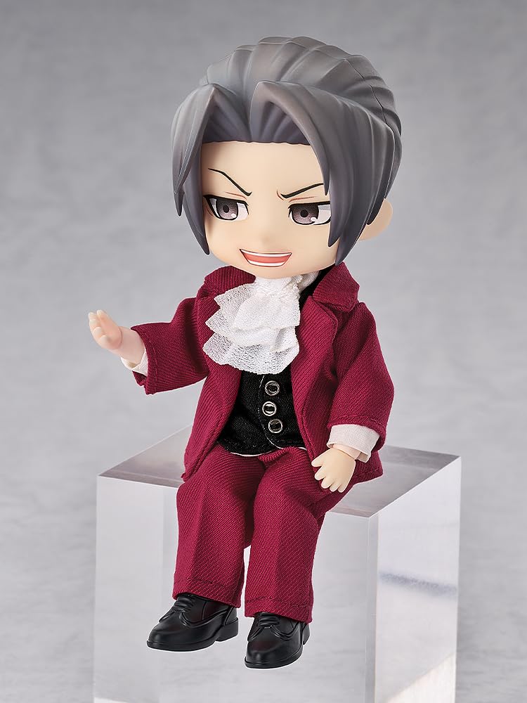Nendoroid Doll Ace Reiji Mitsurugi Plastic Painted Movable Figure Attorney Non-scale
