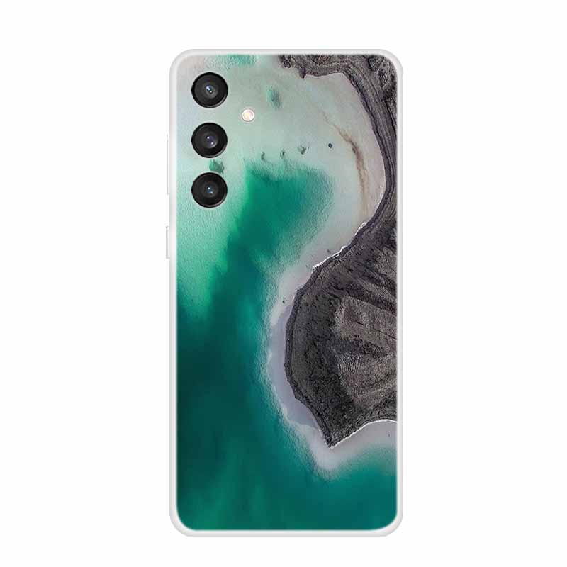 6.7" For Samsung S24 FE 5G Case Marble Soft Clear TPU Silicone Phone Covers for Samsung Galaxy S24 FE Case Bumper S24FE S 24FE