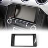 Dashboard Navigation Screen Frame Trim Cover For Ford Mustang 2015+ Carbon Fiber