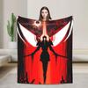 Ultrakill Gabriel Game Soft Warm Blanket  Decorative Plush Throw Blanket Print Couch Bed Flannel Bedspread Sofa Bed Cover