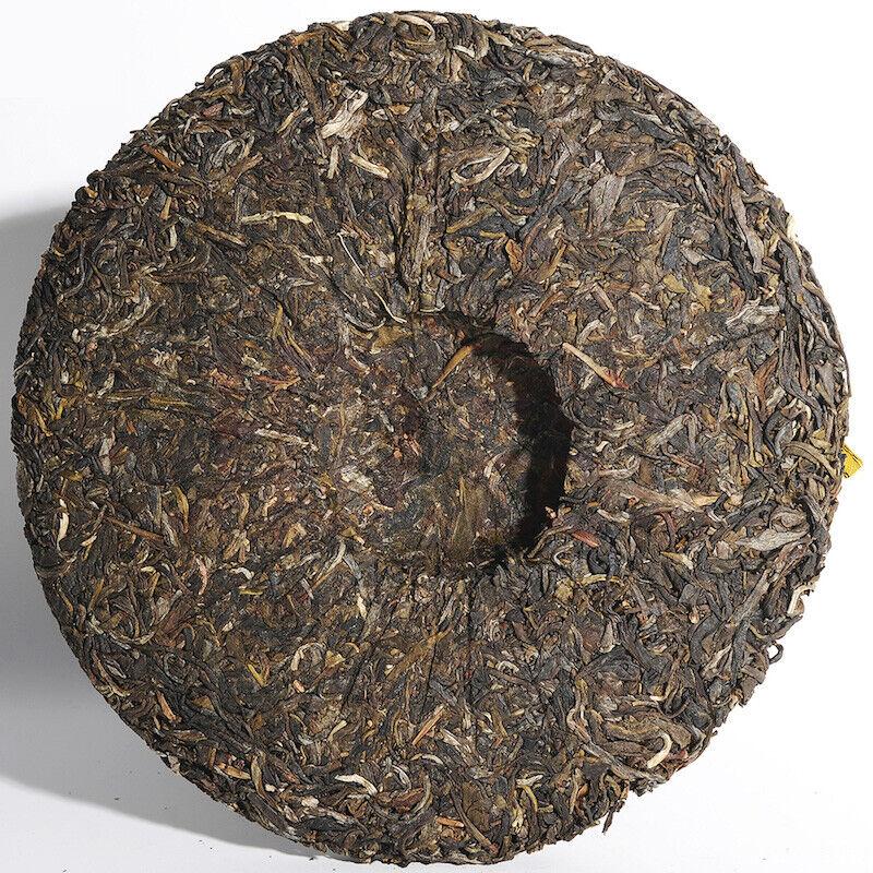 2012 Xiaguan gyldent silkebånd XY Pu'er Puerh Pu Erh Tea Raw Puer Shen 357g
