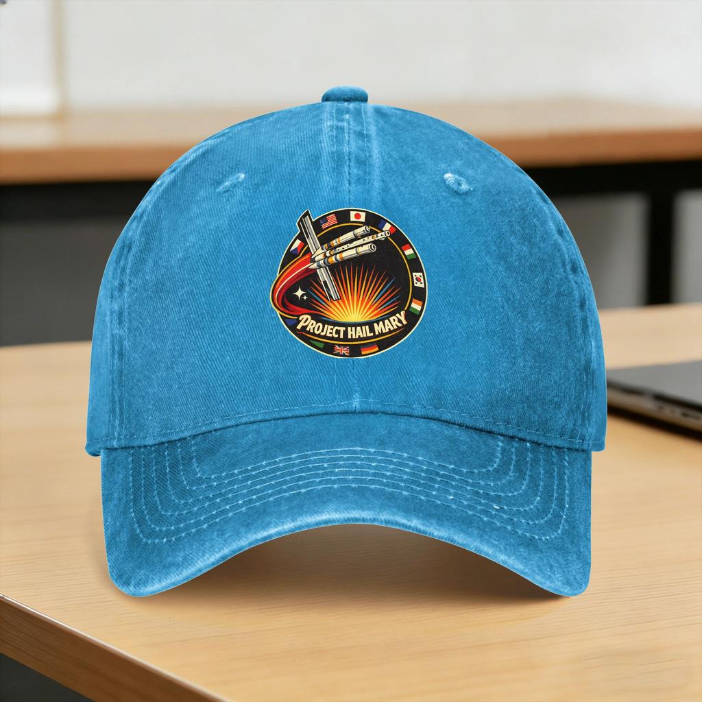 Project Hail Mary Movie Logo Casual Baseball Cap Spring Trucker Hat High Quality Outdoor Sports Hip Hop Hats Women Baseball Caps