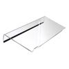 Acrylic Computer Keyboard Stand 78-Keys Keyboard Riser Lift Tray Non-Slip Transparent Desktop Keyboard Holder Office Supplies