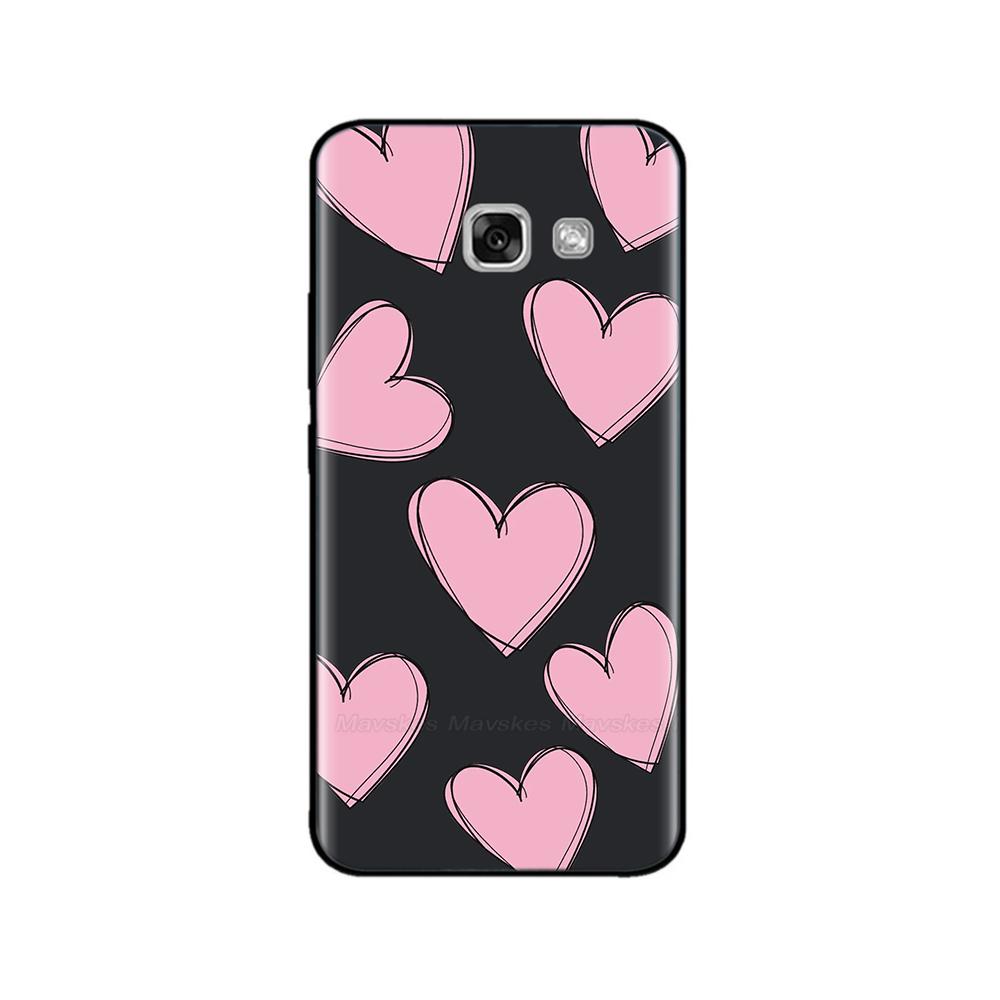 For Samsung Galaxy A3 2017 A320F Case Soft Tpu Black Silicone Cover For Samsung Galaxy A3 2016 A310F A3 2017 Case Cover Coque