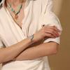 Fish Inspired Knotted Stainless Steel Cord Bracelet With Customizable Length Portable Accessory Stylish Outfits