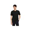 FILA Lifestyle Breathable Stretchy Casual Daily Commuting Versatile Minimalist Regular Knit Short Sleeve T-Shirt Men Tops Black F11M522117FBK