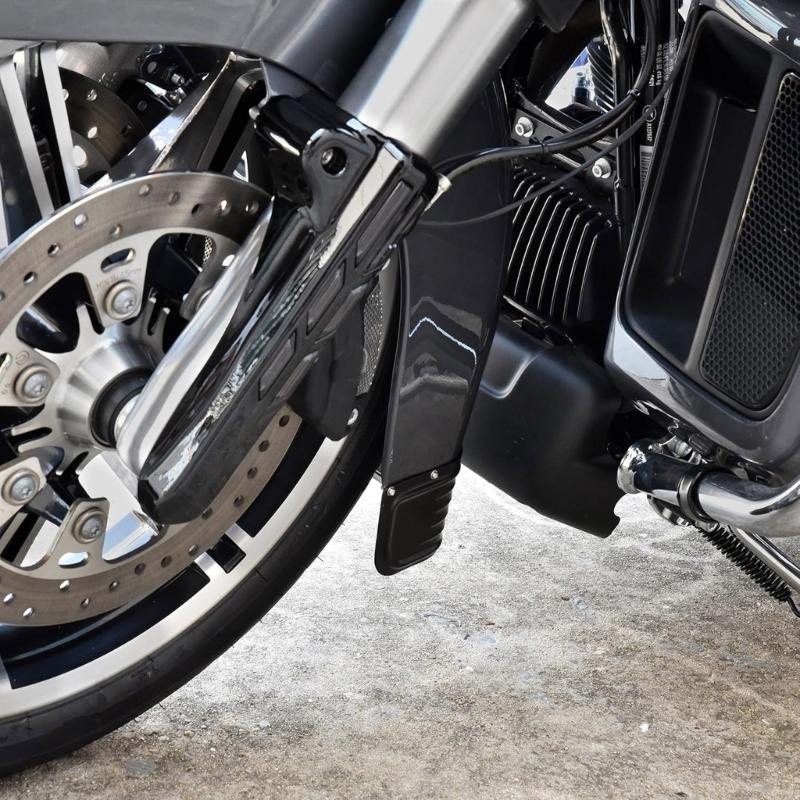 Replacement Front Ribbed Trim Cover Motorcycle Front Skirt Trim Cover Motorbike Modification Accessories