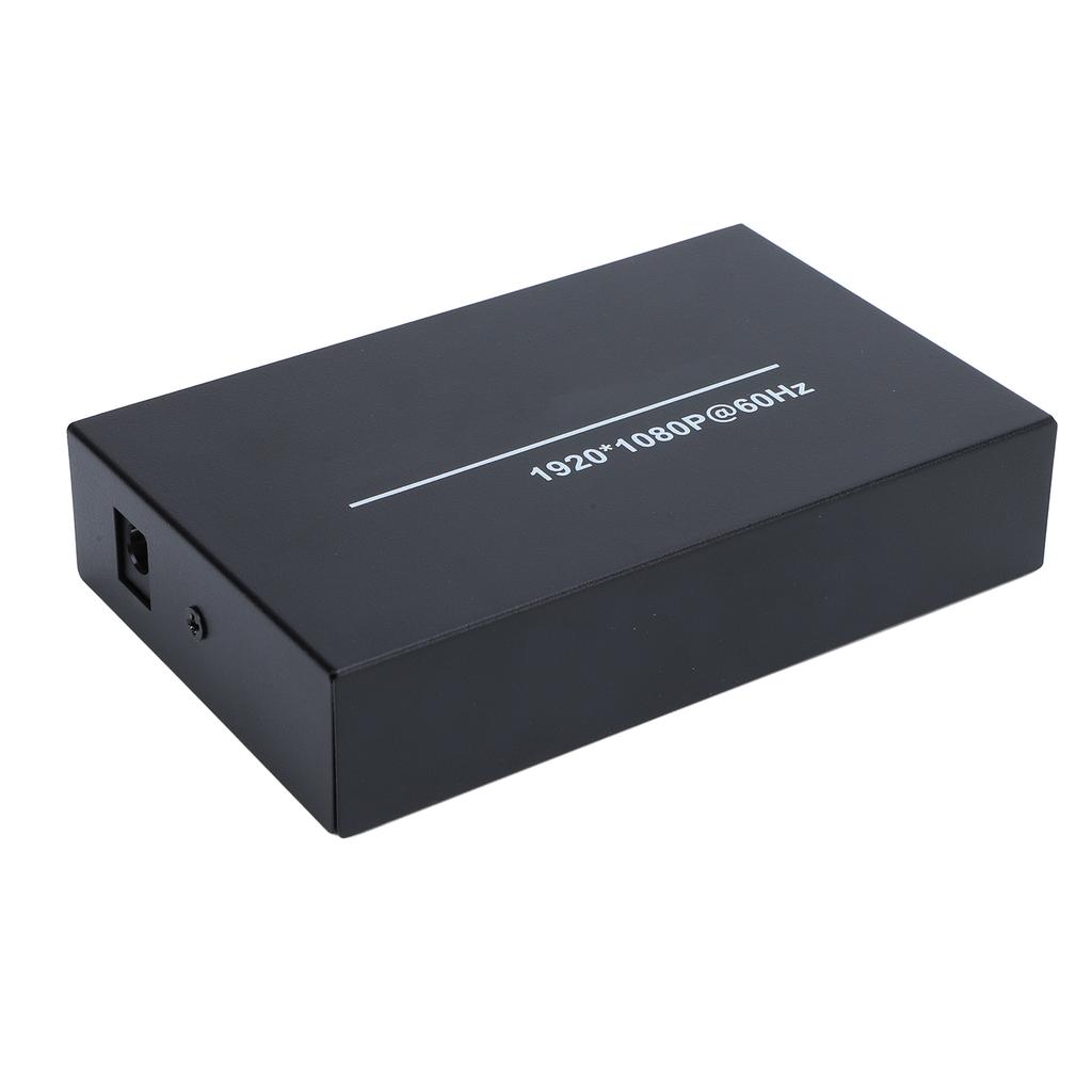 2-Port VGA Splitter 1 Eingang 2 Ausgänge 60HZ 1920 X 1080 Langstreckenübertragung Gehäuse aus Aluminiumlegierung VGA Verteiler