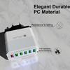 QC3.0 30W Six-Port Fast Charger with EU/US/UK/AU Plugs