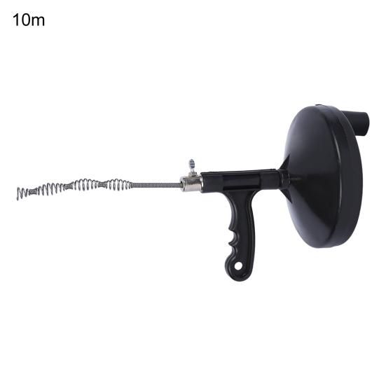 Sewer Unclogger Kitchen Bathtub Bathroom Easy Operation Flexible Steel Wire Drain Pipe Tool Heavy-duty Spring Steel Wire Drain Cleaner