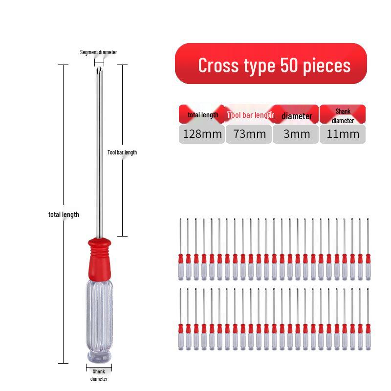 Fugang Multi-Functional 3MM Phillips Cross-Head Screwdriver: Portable & Ideal for Computer Repair.