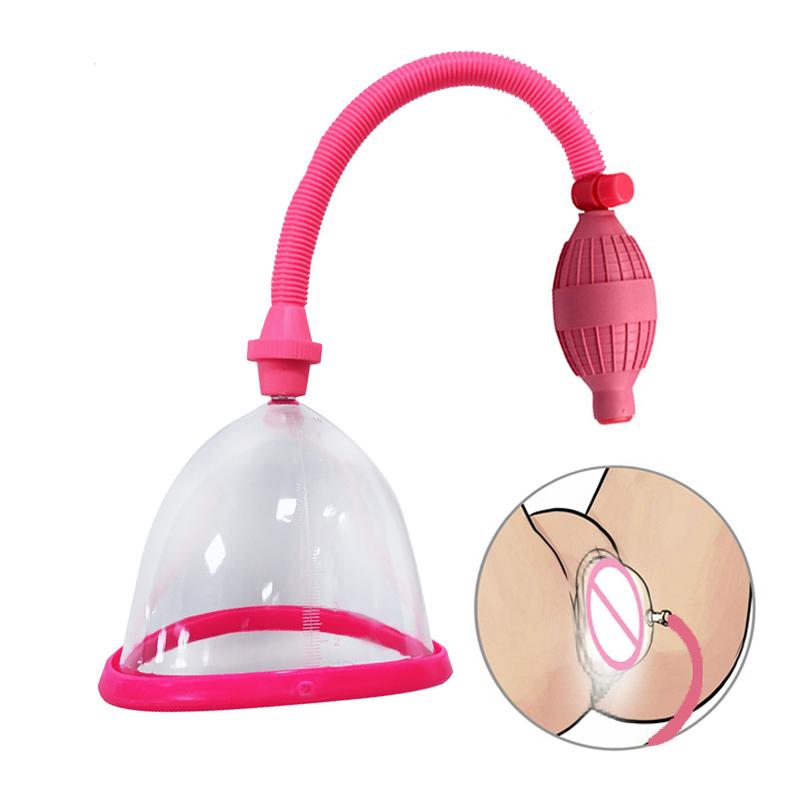 Pompa per vuoto per fica Ventosa per clitoride vaginale Anello di tenuta in silicone grande per succhiare la tazza Giocattolo per flirtare sexy con pallottola morbida e stretta