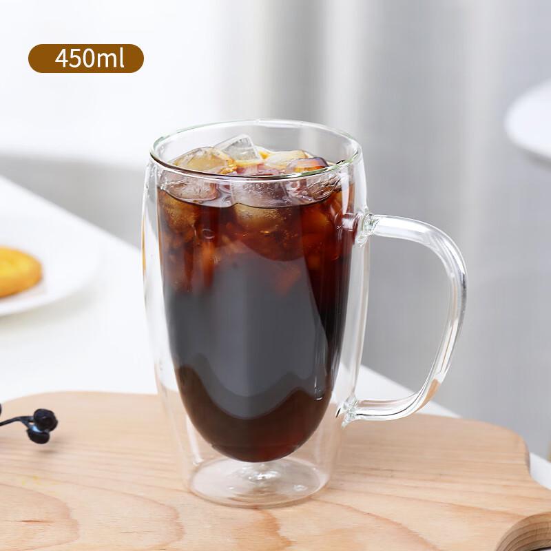 Qitai Double-Layer Glass Mug Set