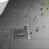 Stainless Steel Shower Floor Drain Thickened Grey Kitchen Sink Strainer Anti-odor Backflow Preventer Drain Filter Plug