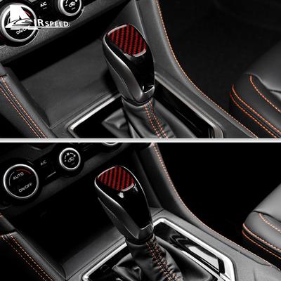 Weicher Kohlefaser-Aufkleber für Subaru Crosstrek 2018-2025 Impreza 2017 2018 2019 2020 2025 2025 2025 Automatik-Schaltknauf