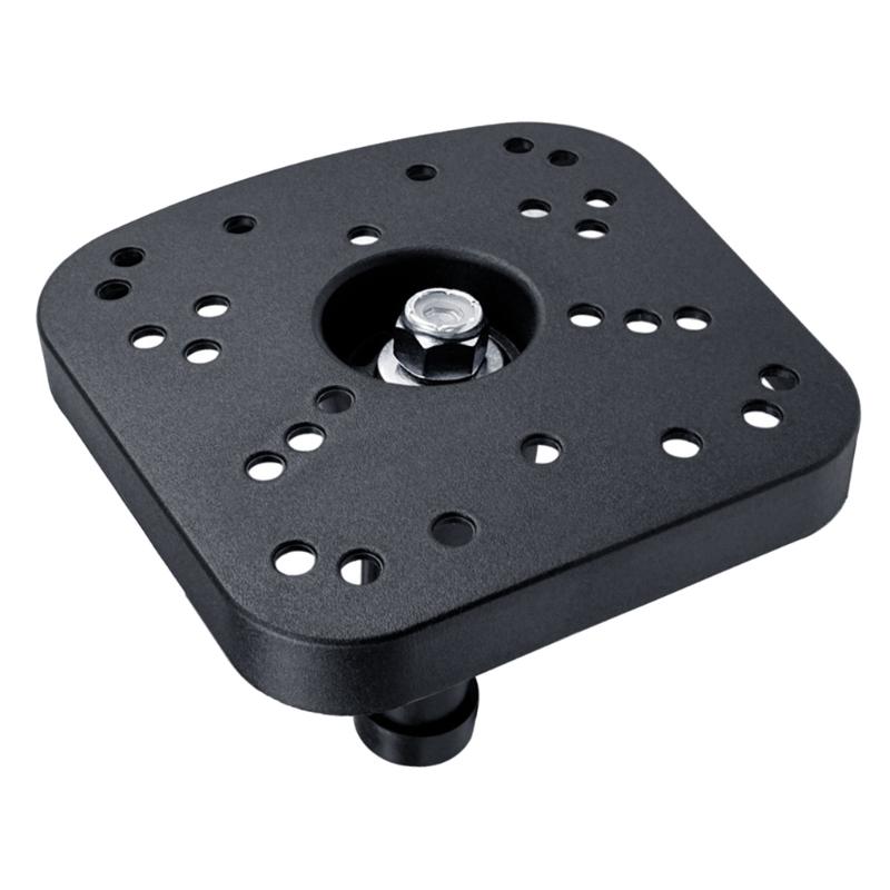 Marine Electronic Fish Finder Mount Plate Boats Fish Finder Mount Bracket Fish Finder Mount Base, 360 Degree Adjustable