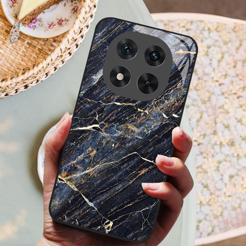 Dla Xiaomi Redmi Note 14 Pro Plus Etui Pokrowiec Etui ze Szkła Hartowanego Twardy Coque Dla Xiaomi Poco X7 Redmi Note 14 Pro 5G Etui Ochronne