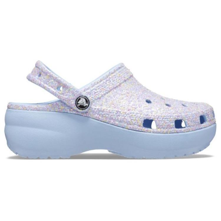 Crocs EVA Breathable Clogs Women's Blue Purple 207241-4NT