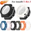 Sklo+Pouzdro pro Amazfit T-Rex 3 Ochranná fólie proti poškrábání Tvrzené sklo + Nárazník Silikonový ochranný kryt Příslušenství