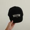 Korean Letter BOSTON Baby Baseball Cap Adjustable Embroidered Peaked Hat For Infant Autumn Soft Cotton Kids Boy Girl Sun Hats