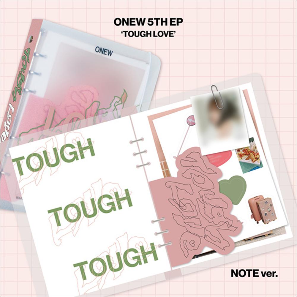 [Pre-order] ONEW (SHINee) TOUGH LOVE (NOTE Ver.) + Free Gift