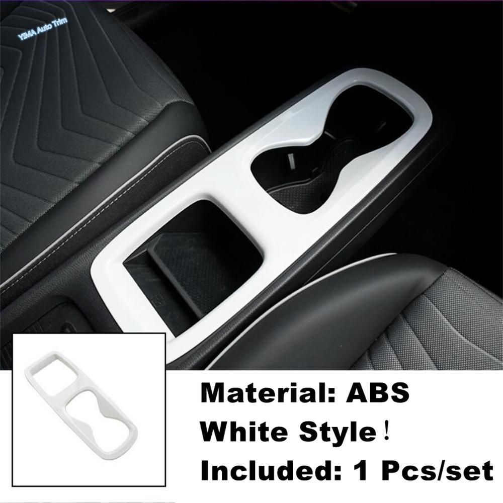 Center Control Gear Shifter Box Water Cup Holder Frame Cover Trims Decoration Accessories For VW Volkswagen ID.3 ID3  - 2024