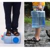5/8/10/12/15L Clear Plastic Water Container Tanks with Tap Outdoor Water Bucket Camping Water Carrier Portable Bucket