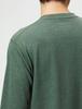 Mizuno Breath Thermo Inner Crew Neck Long and Kombu Size XL Shirt, Sleeve, Moisture-Wicking Heat-Generating, Men's, Green, (B2MA2501)