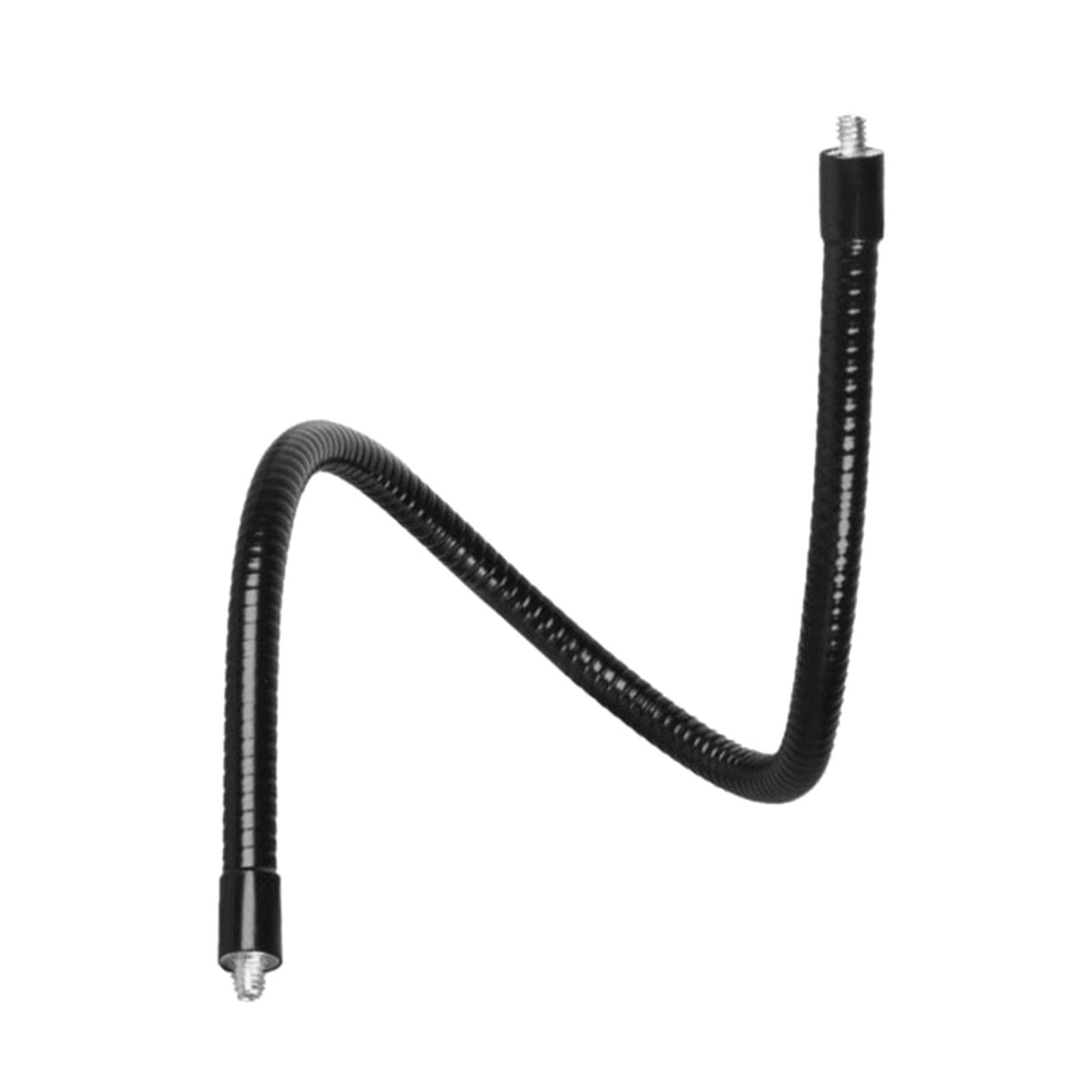 

Адаптер с резьбой для штатива из нержавеющей стали 1/4 дюйма (папа) на 3/8 дюйма (папа) Гибкий шланг-гусак для стойки для света камеры