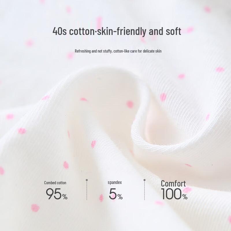 Ailier & Ouluola Girls' Antibacterial Cotton Underwear 4-Pack