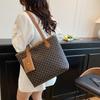 Women's Fashionable Multi-Piece Set: Large Capacity Retro Tote, Mother-Child Bag, and Underarm Bag