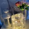 Clear PVC Gift Bag with Handle Reusabled Transparnt Gift Wrap/Shopping Bag