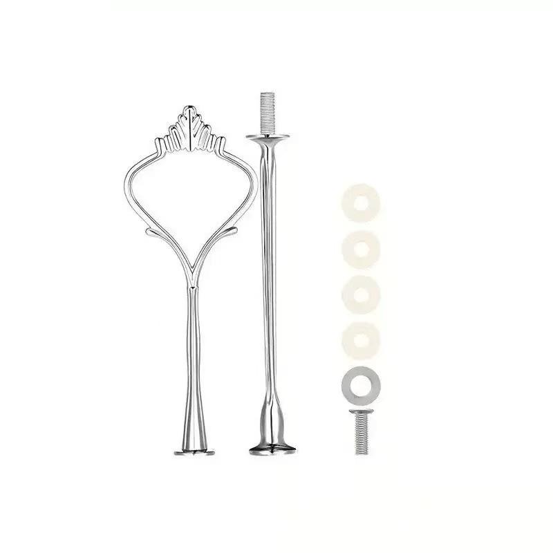 

Elegant French Stainless Steel Cake Stand for Weddings, Restaurants, Hotels, Home Decor, and Festive Occasions