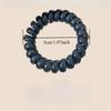 5pcs Hairstring Ponytail Elastic and Durable Women's Jelly Dark Color Children's and Adult Headband No Harm To Hair