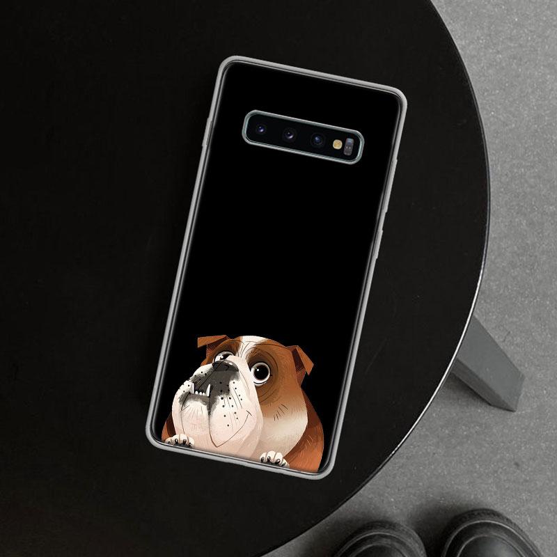 Pug Dog French Bulldog Phone Case Cover for Samsung Galaxy S26 S25 Edge S24 S23 Ultra S22 Plus S21 FE S20 + Art Customized Funda