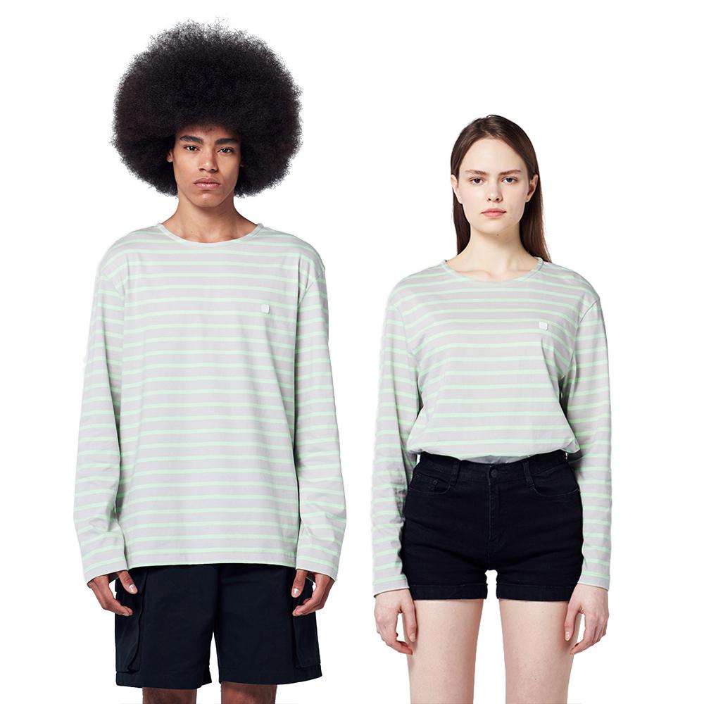 Pels Fabrook 30-Count Striped Long Sleeve [Grey] Light Gray/L