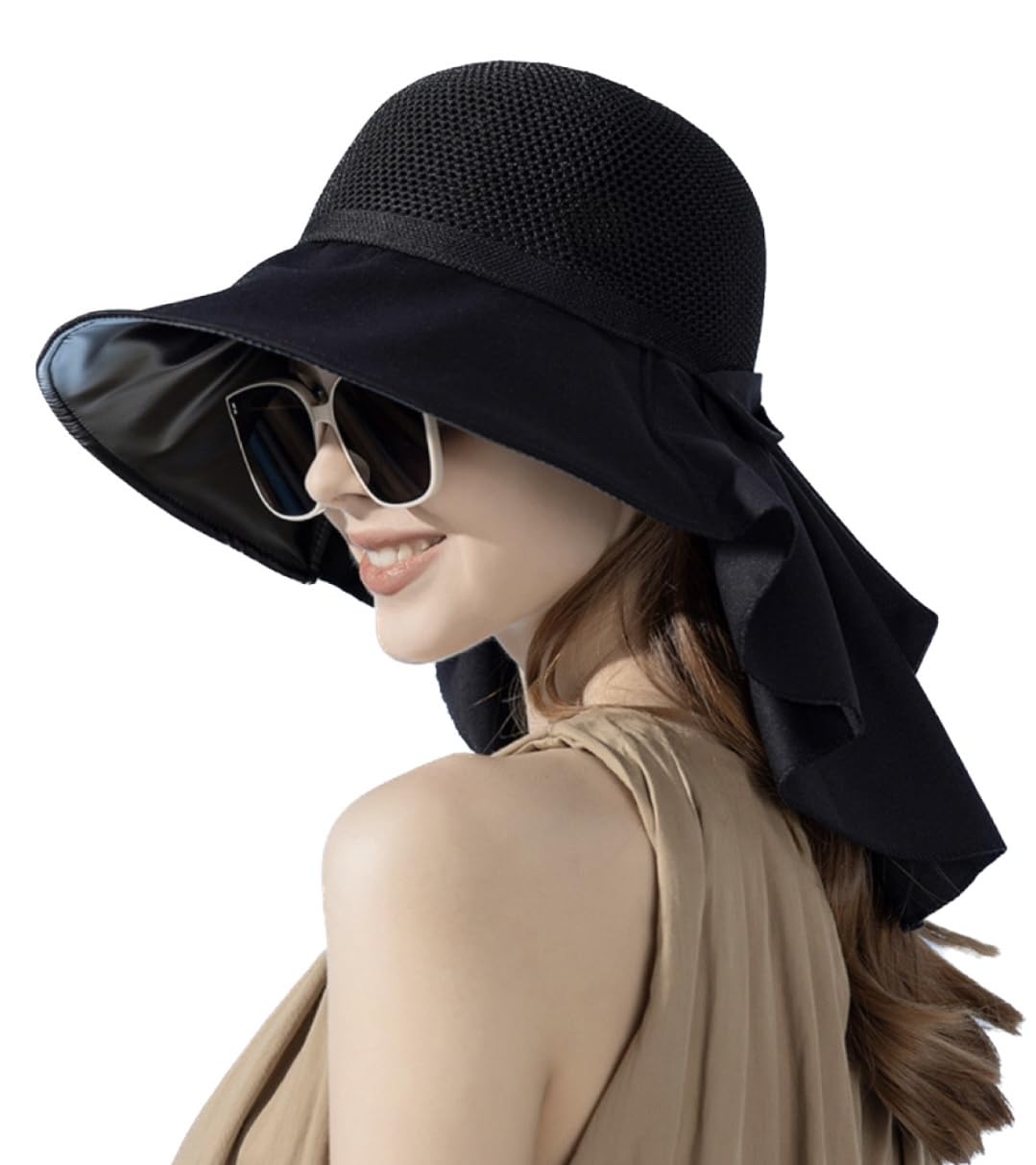 

Только шляпа Сетка Солнцезащитный козырек Покрытие для защиты от УФ-лучей Защита Шляпа на мягкой проволоке Защита от УФ-лучей Пленка для защиты от УФ-лучей Защита от солнца Садоводство На открытом воздухе [$ole чёрный