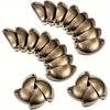 24pcs Antique Brass Drawer Knobs, Antique Brass Cabinet Pulls, Vintage Cup Pull Knobs, for Cabinet, Wardrobe, Dresser Furniture Pulls, with Screws