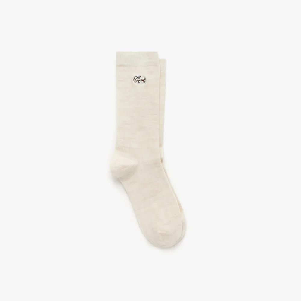 Women s Cable Mid-Calf Socks RA796E-55N-XFJ Charcoal Gray (050)