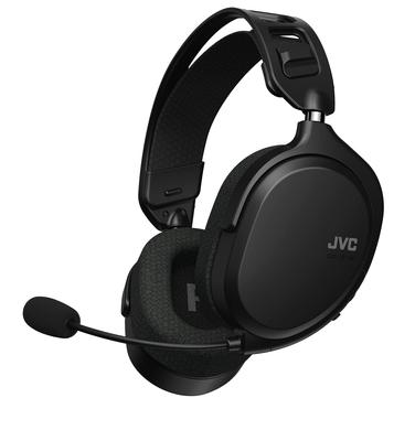 JVC Kenwood Gaming Headset Wireless Compatible Lightweight Body 209g Black GG-01W Approx.
